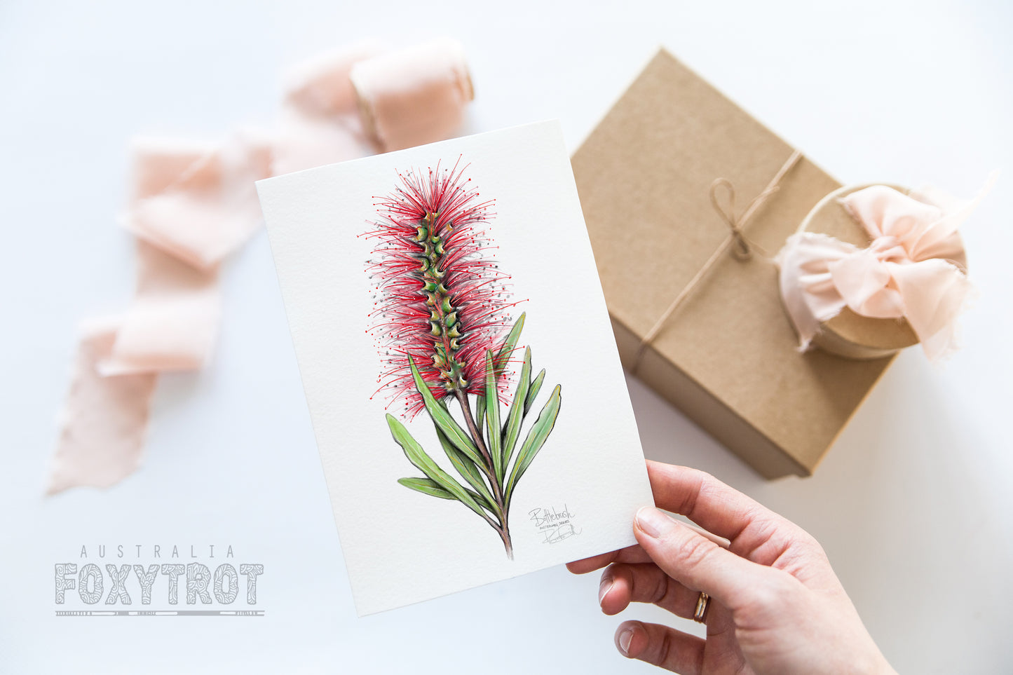 Bottlebrush Card