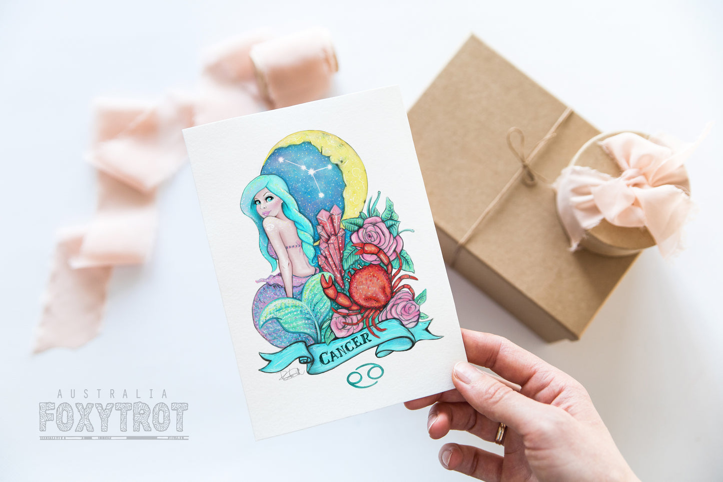 Zodiac Cancer Card