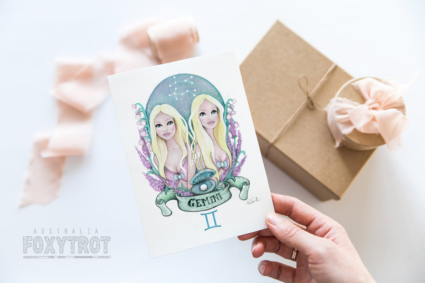 Zodiac Gemini Card
