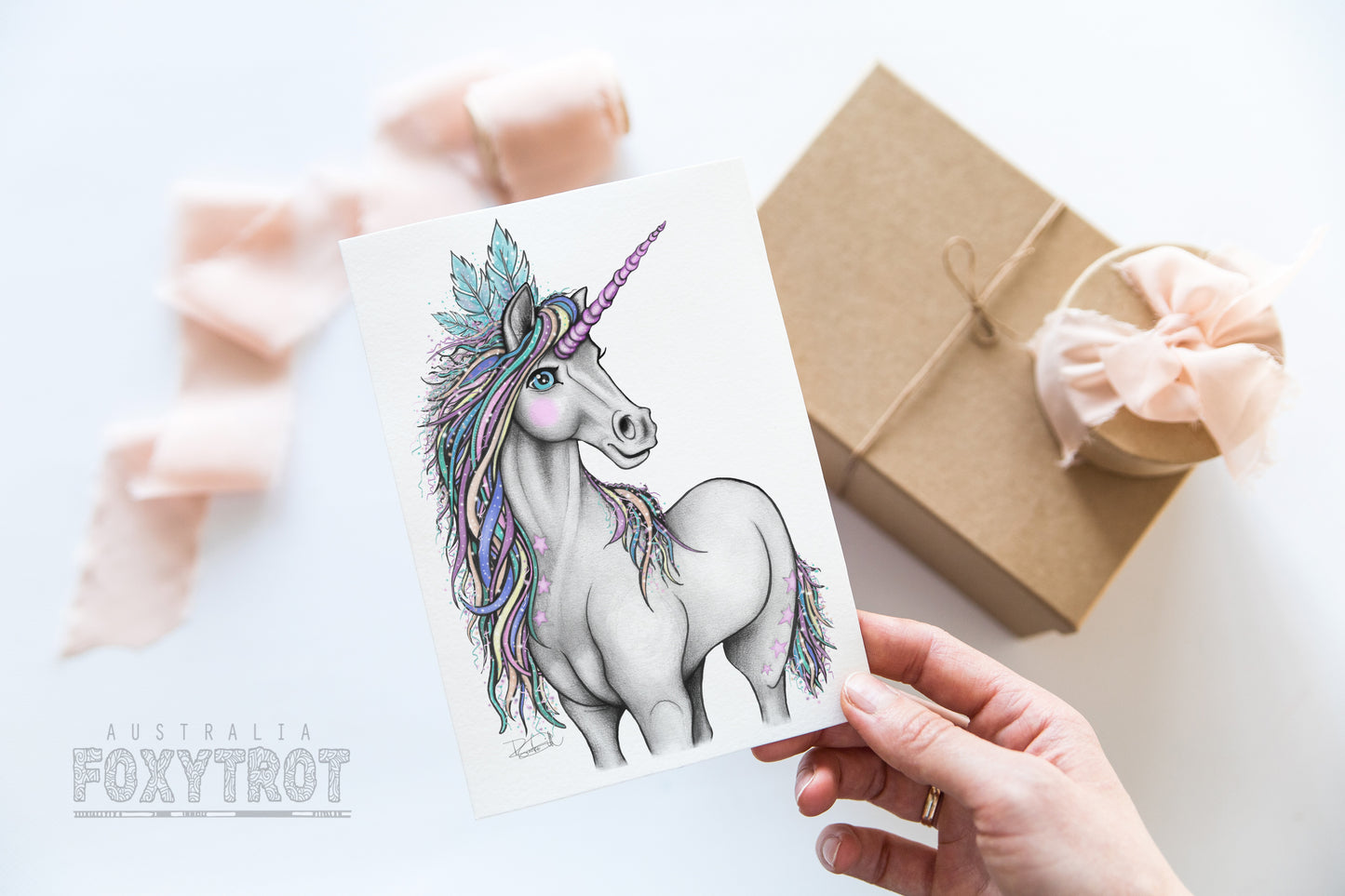 Just Believe Unicorn Card