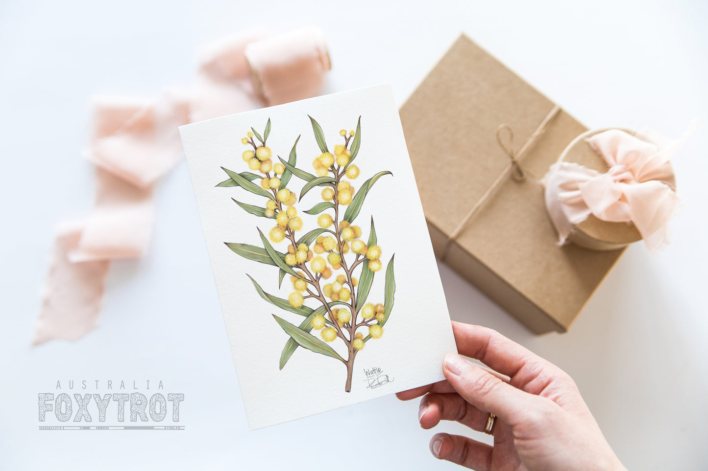 Wattle Card