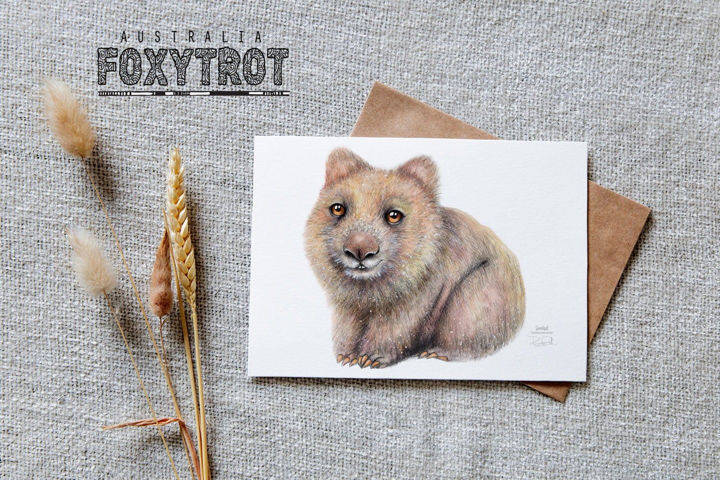 Wombat Card