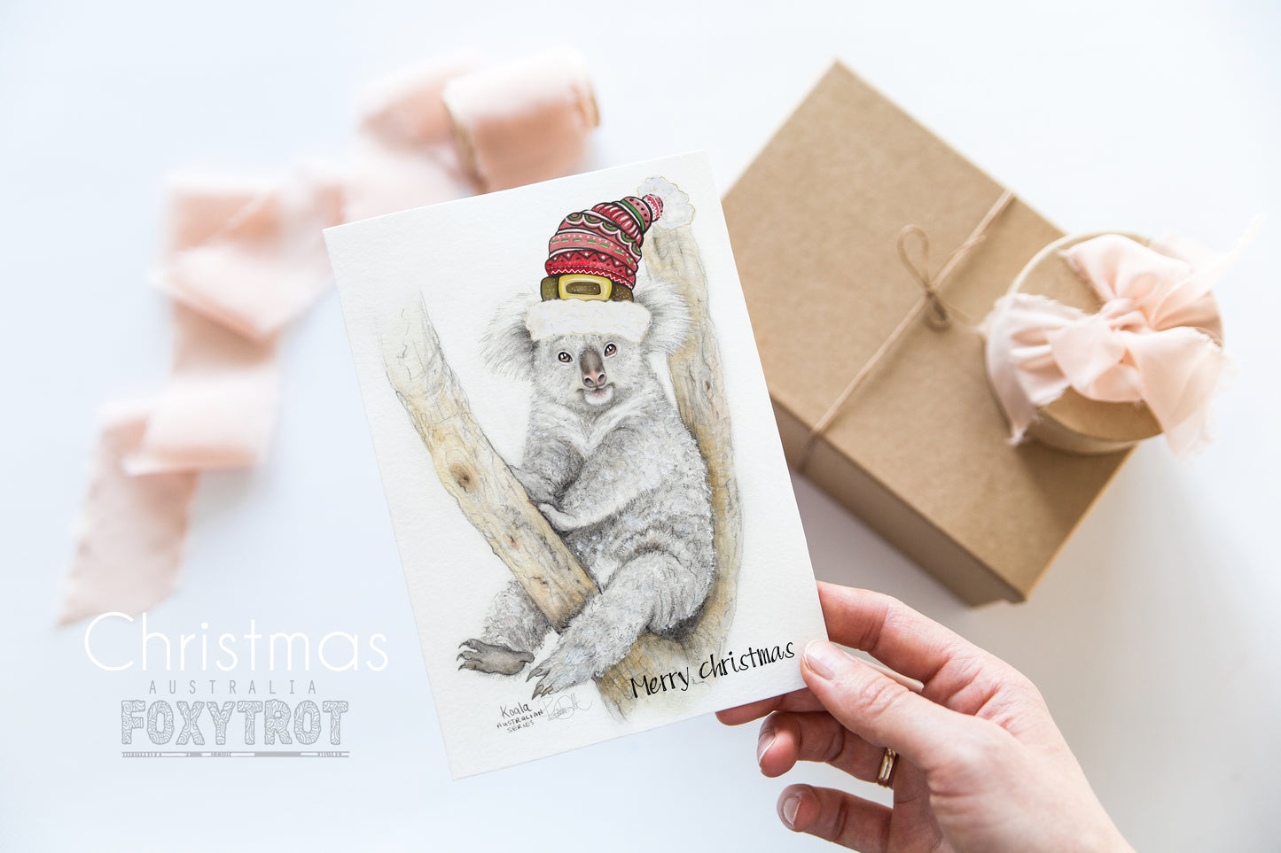 Koala Christmas Card