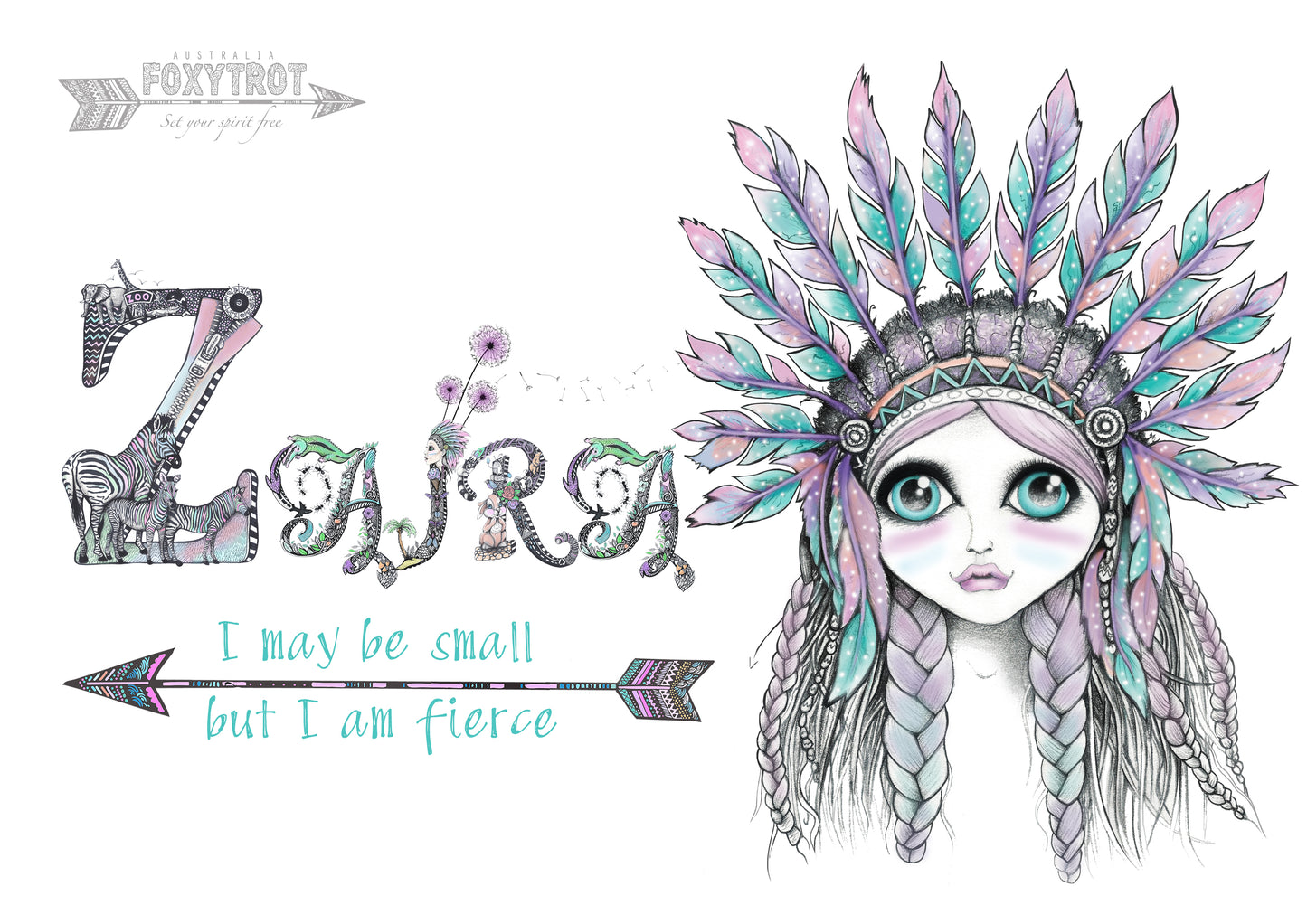 Custom Name Sample - WARRIOR PRINCESS