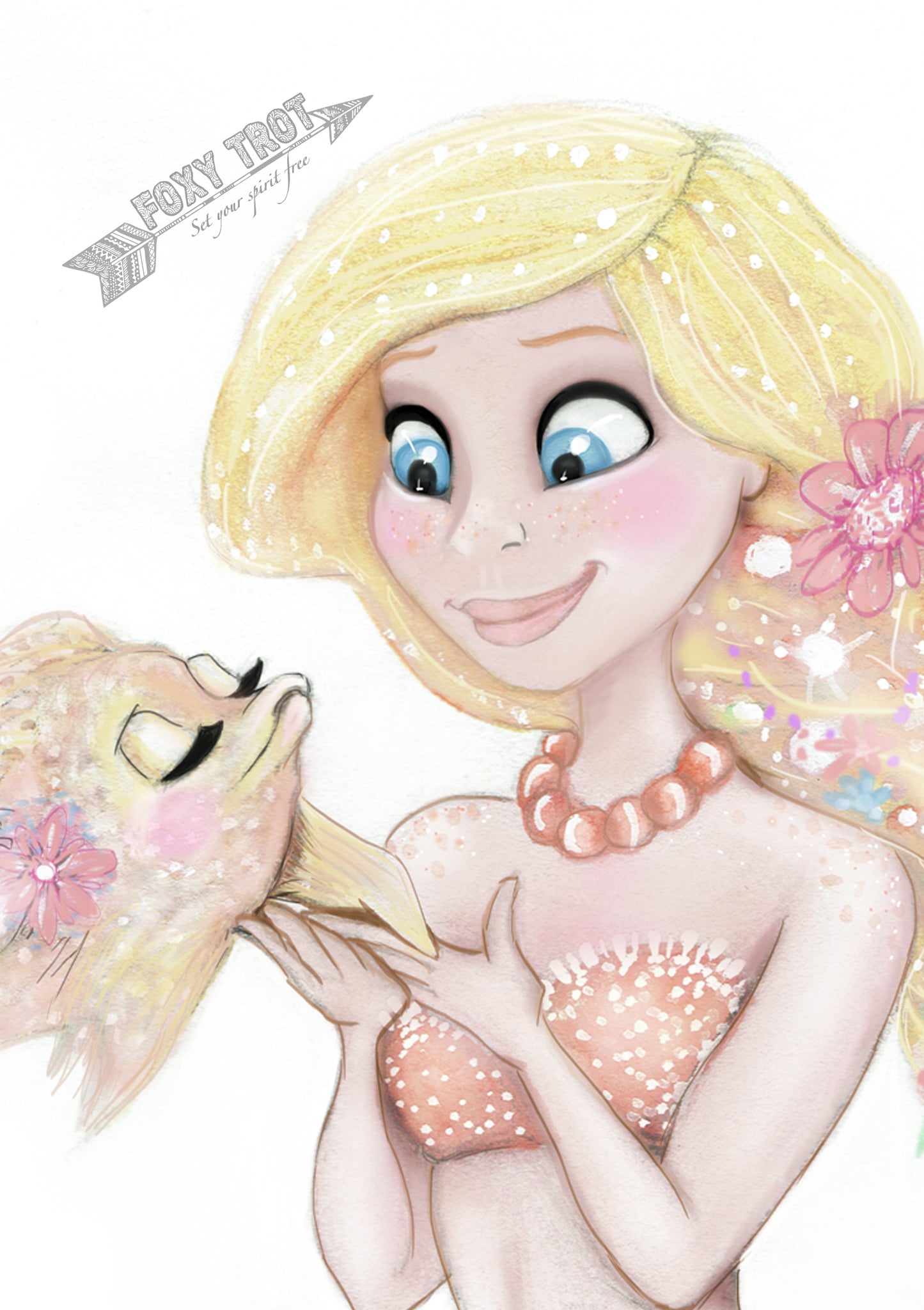 Coco the Fish & Ruby the Mermaid