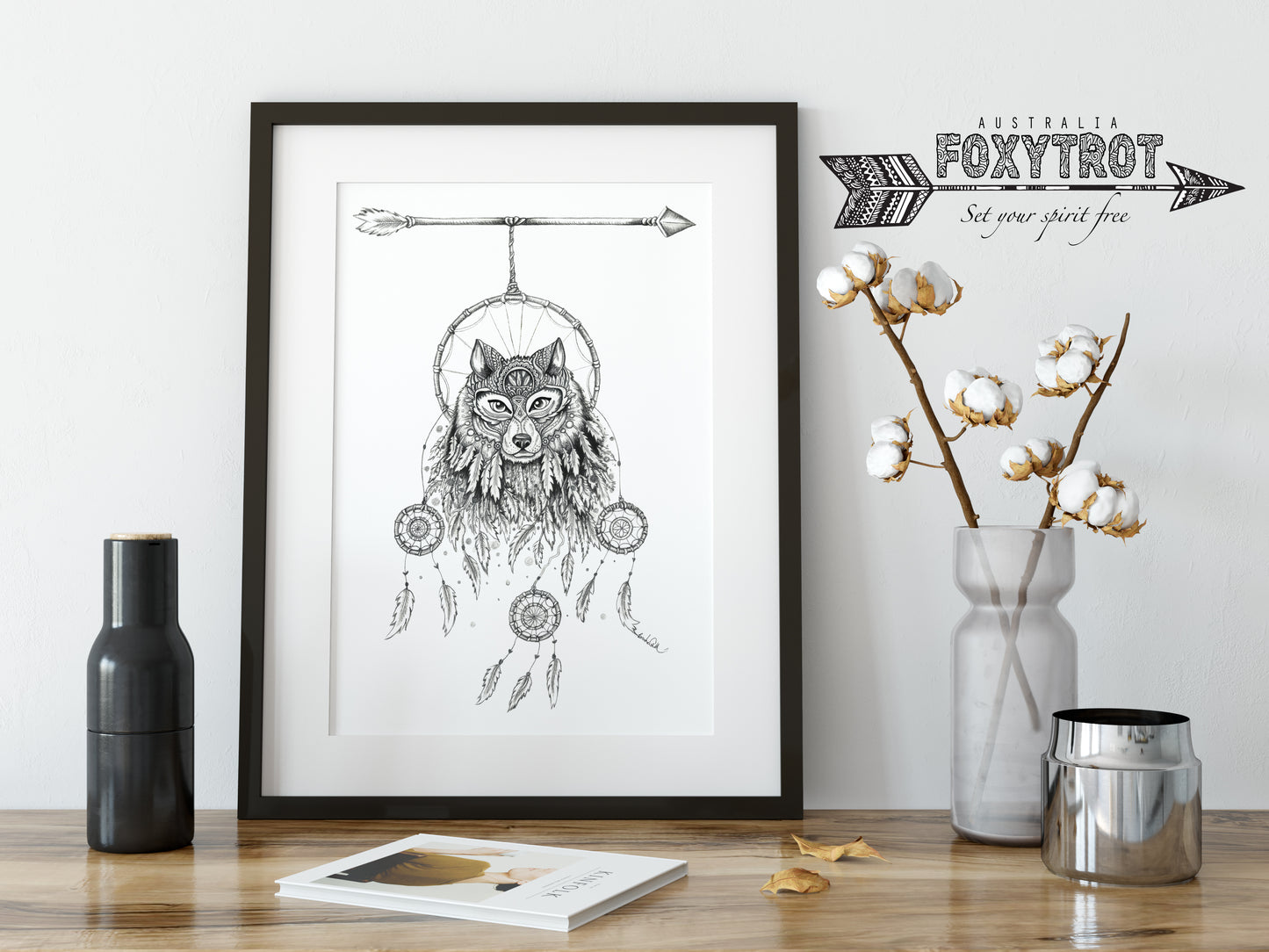 Dreamcatcher Wolf