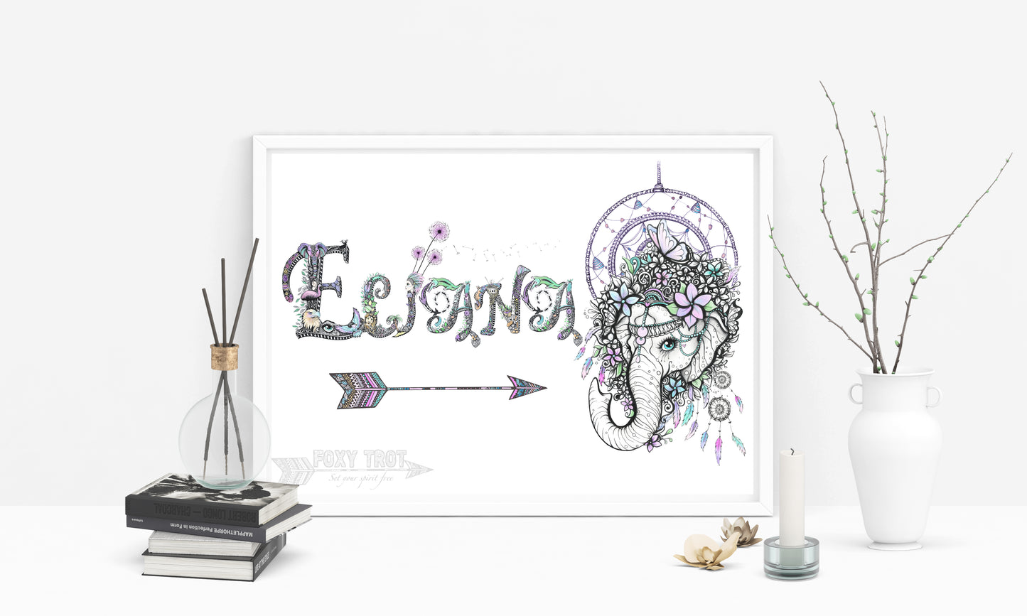 Custom Name Sample - DREAMCATCHERS