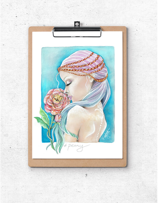 Floral Series - Peony