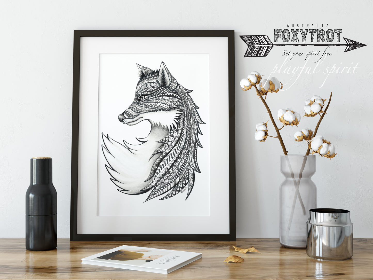 Fox Monochrome