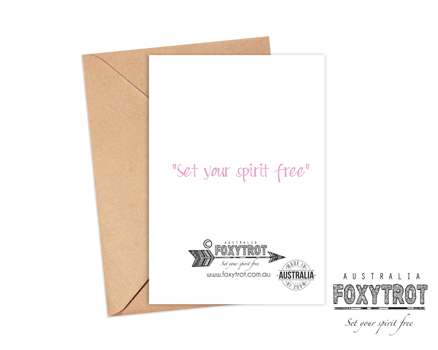 Free Spirited Unicorn Card