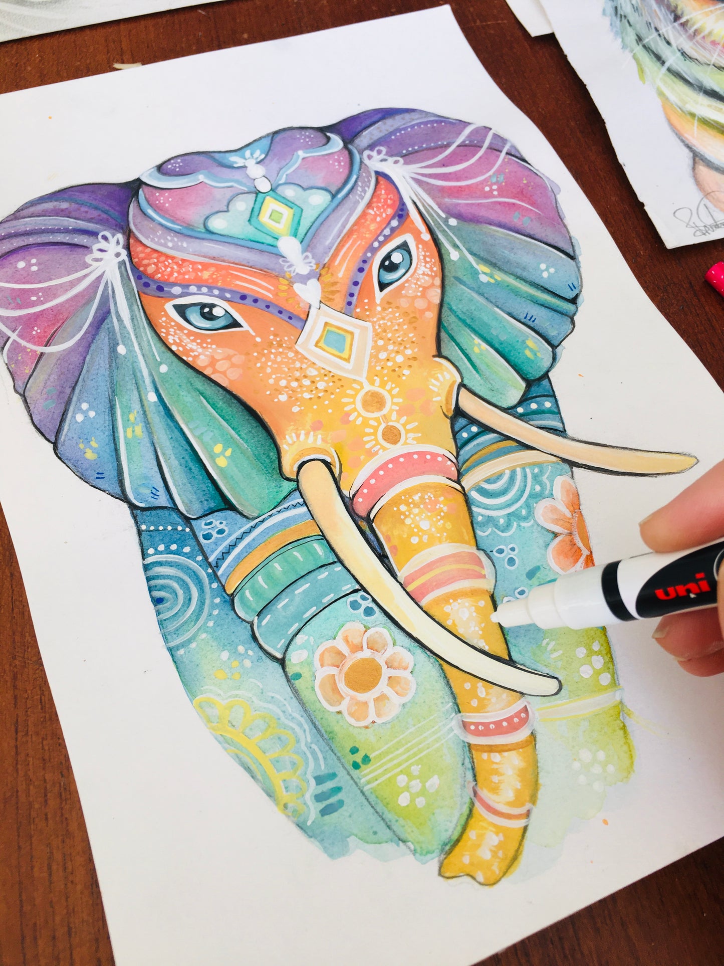 Rainbow Elephant