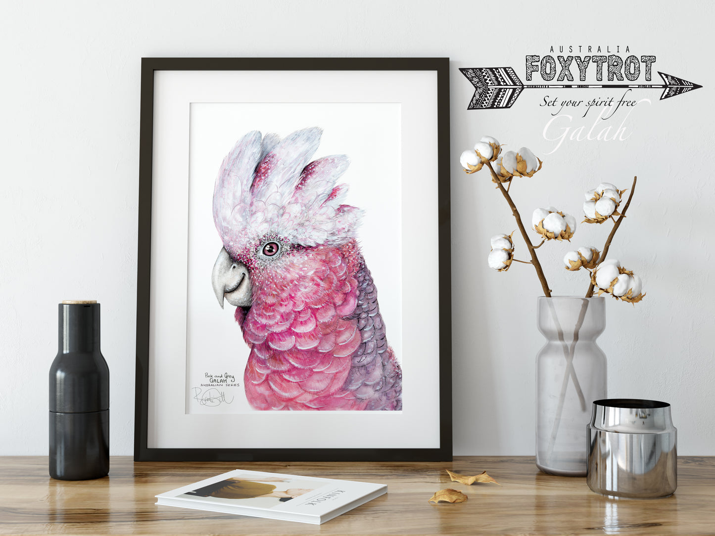 Flamin' Galah Cockatoo