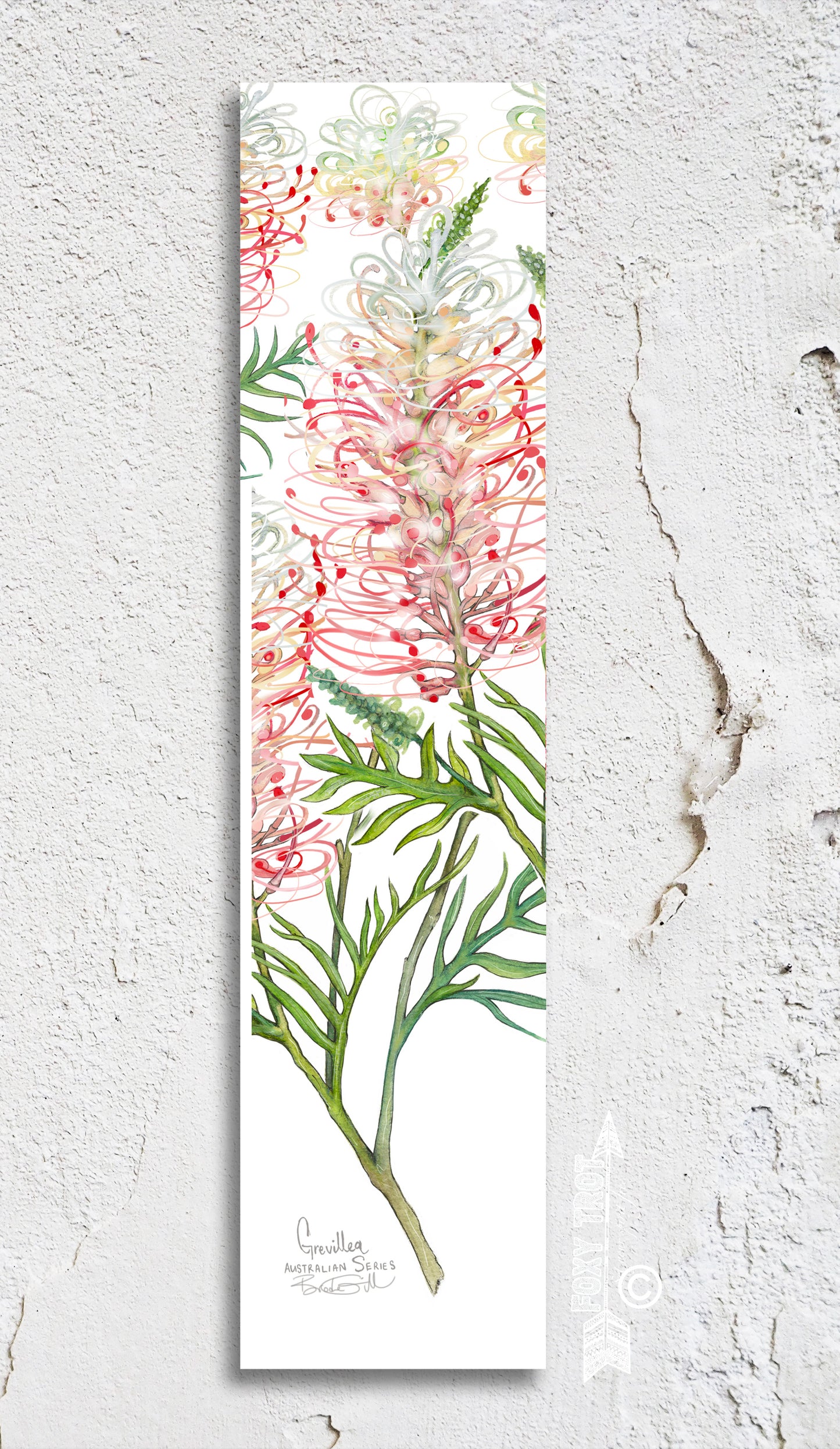 Grevillea Bookmark