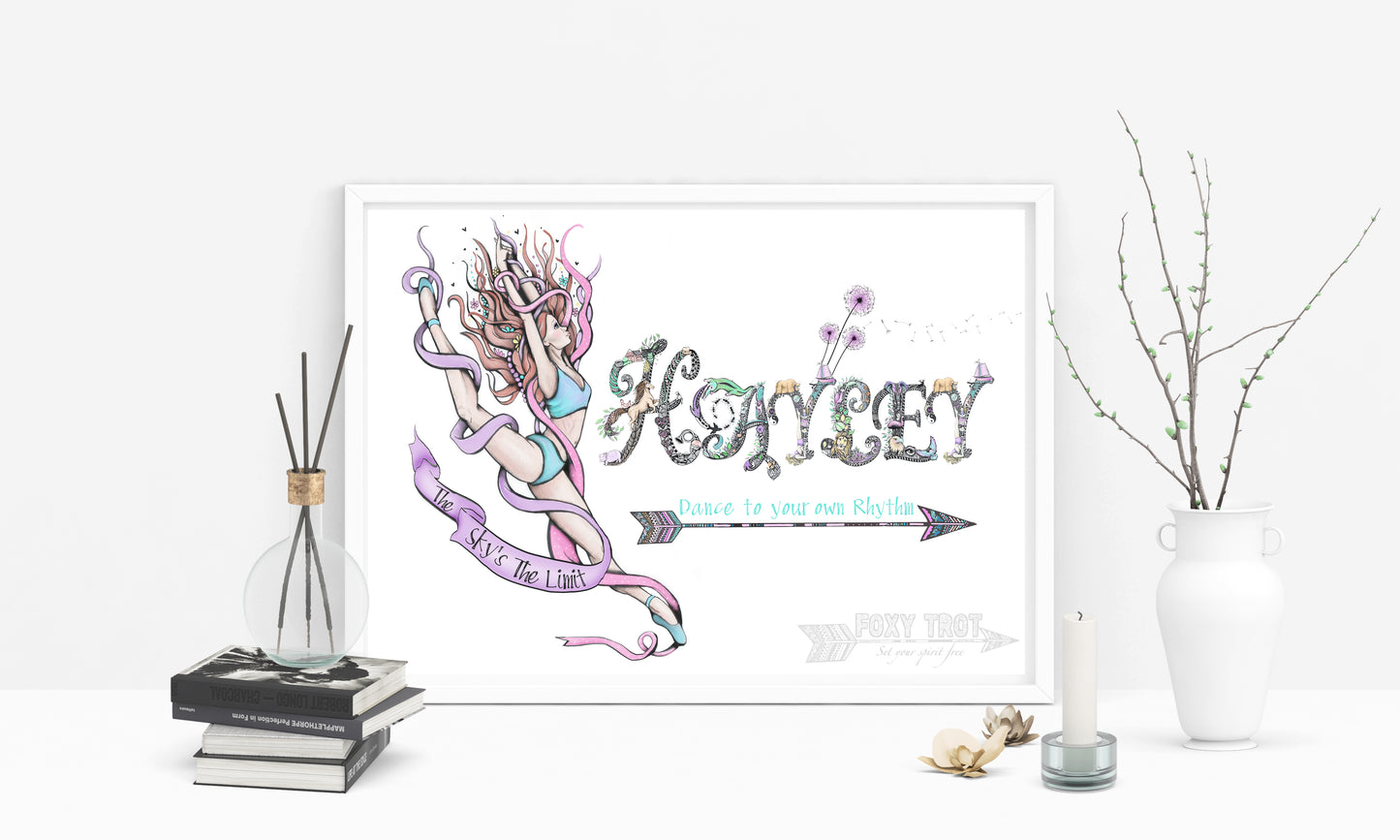 Custom Name Sample - DANCER