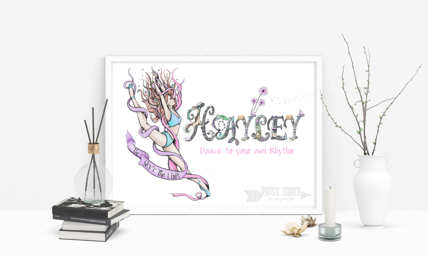 Custom Name Sample - DANCER
