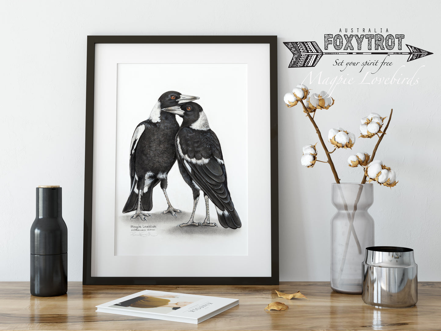 Magpie Lovebirds