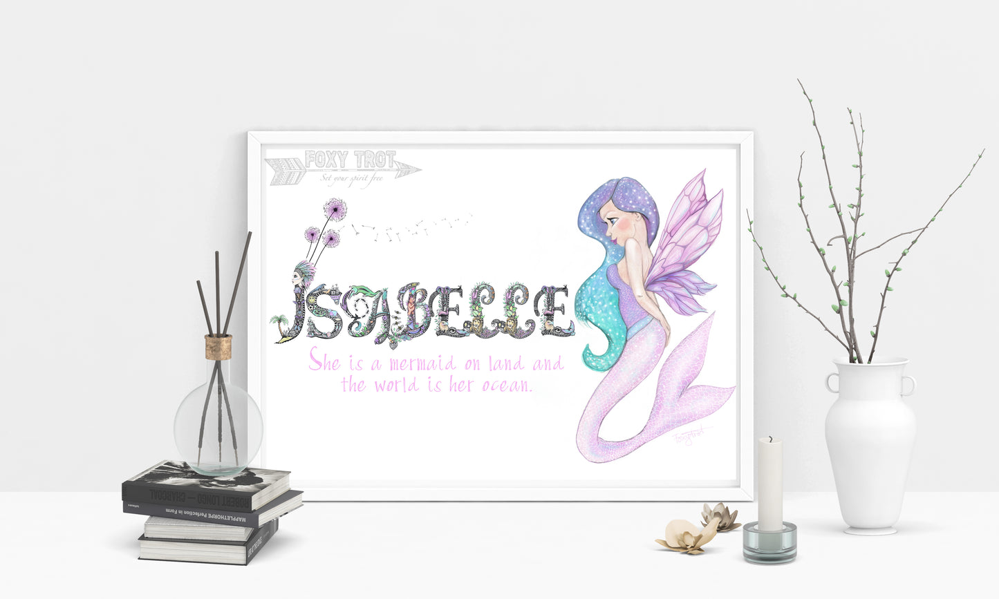 Custom Name Sample - FAIRY / MERMAID