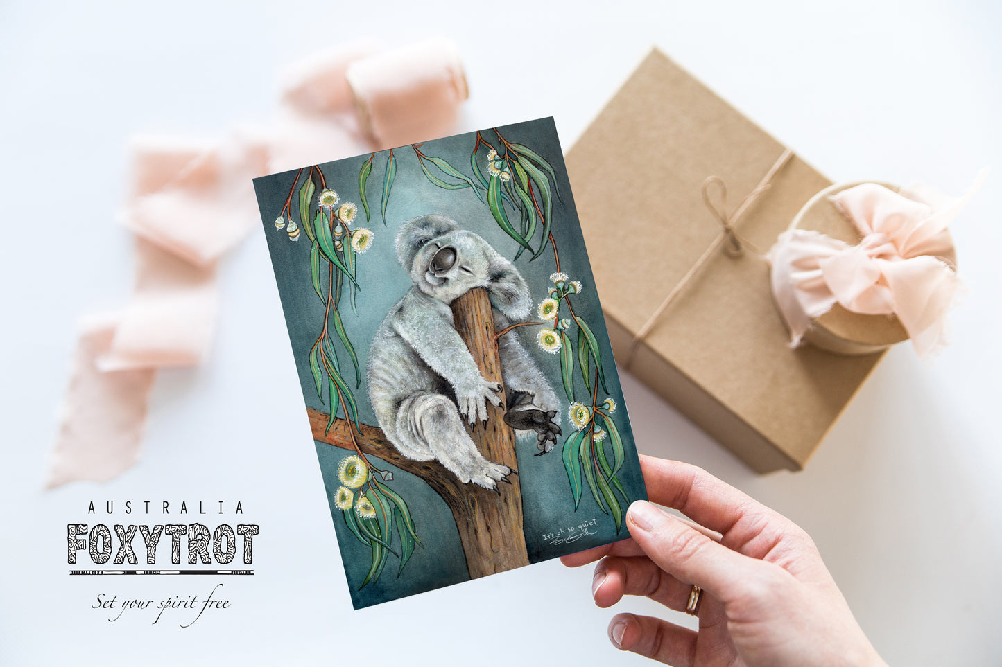 It's oh so quiet Card