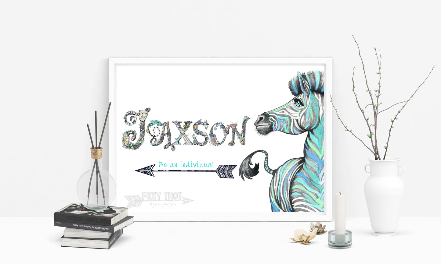 Custom Name Sample - ZEBRA
