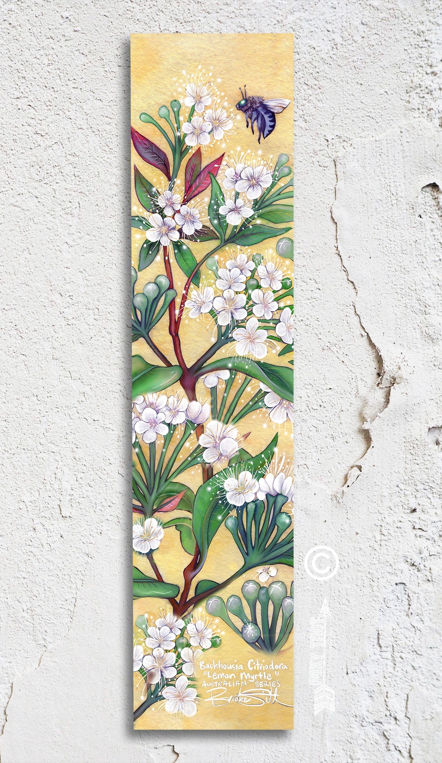 Lemon Myrtle Bookmark