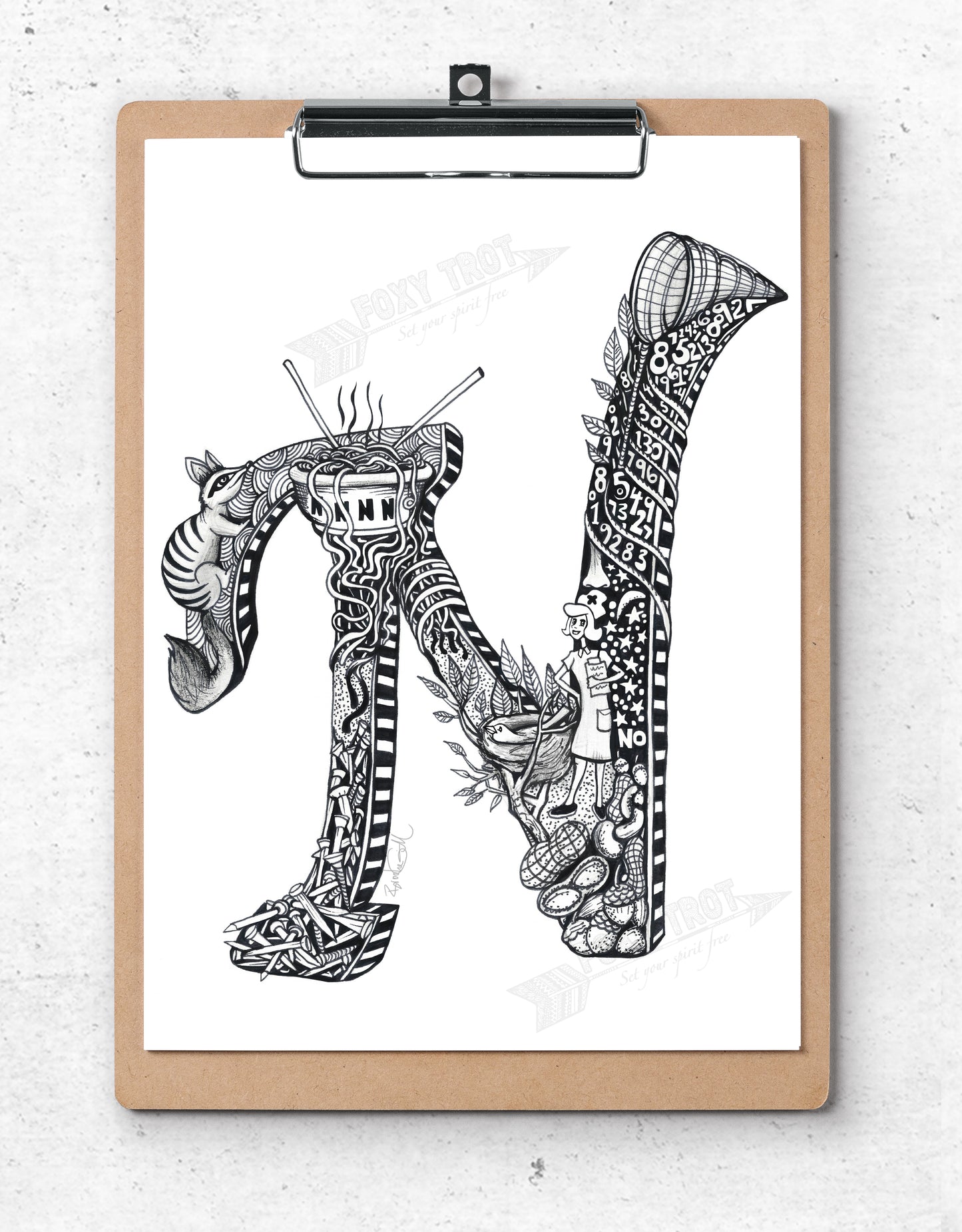 The Letter N