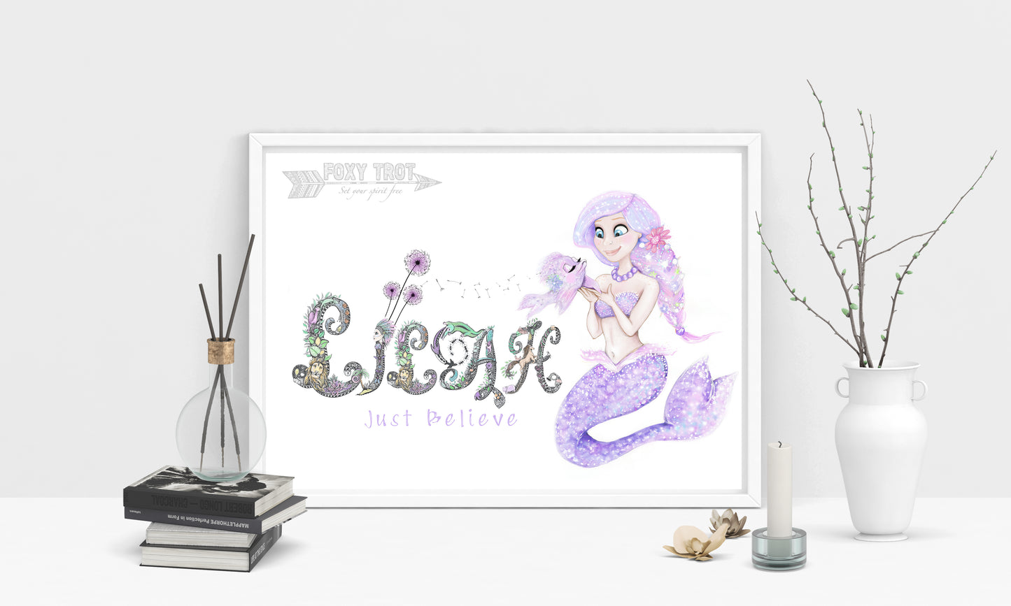 Custom Name Sample - FAIRY / MERMAID