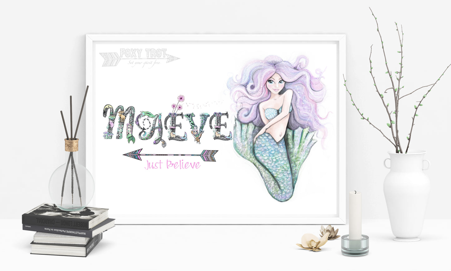 Custom Name Sample - FAIRY / MERMAID