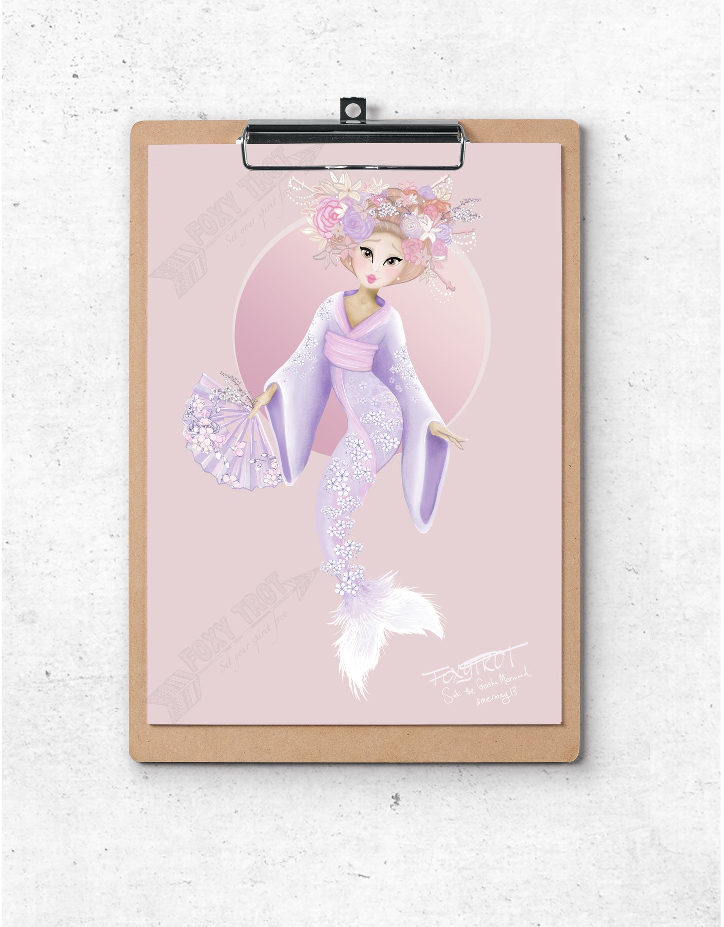 Suki the Geisha Mermaid