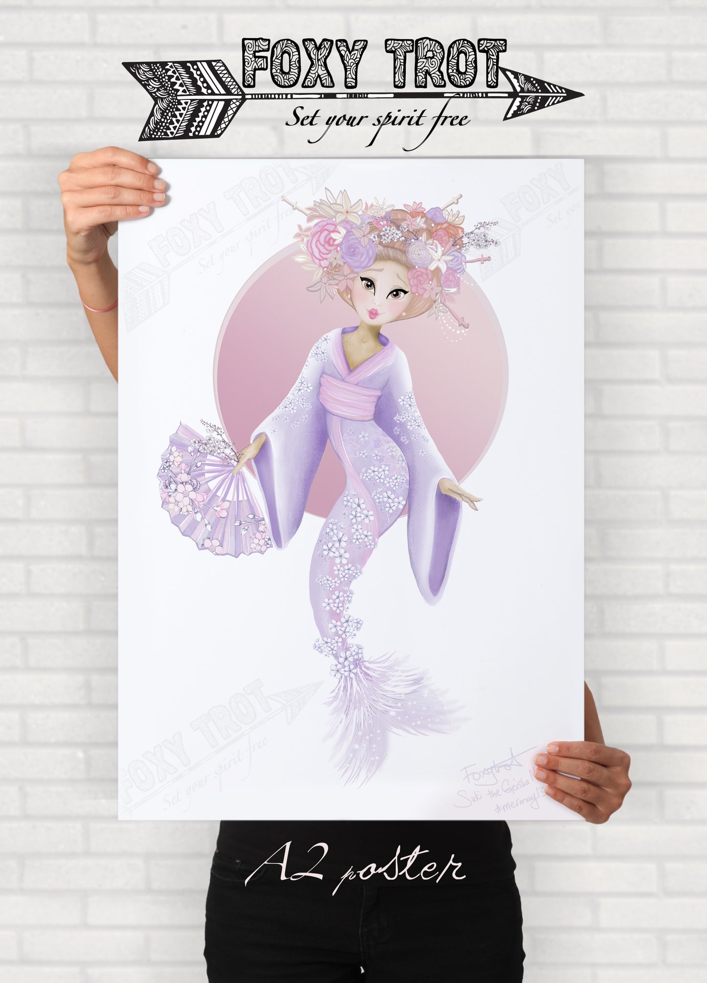Suki the Geisha Mermaid