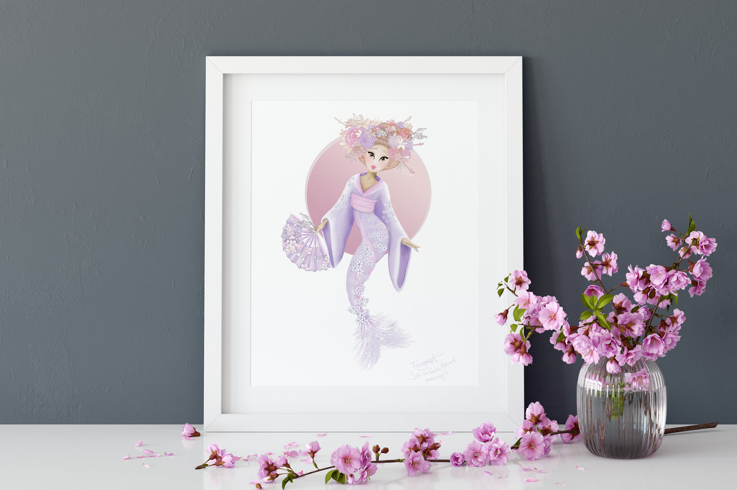 Suki the Geisha Mermaid