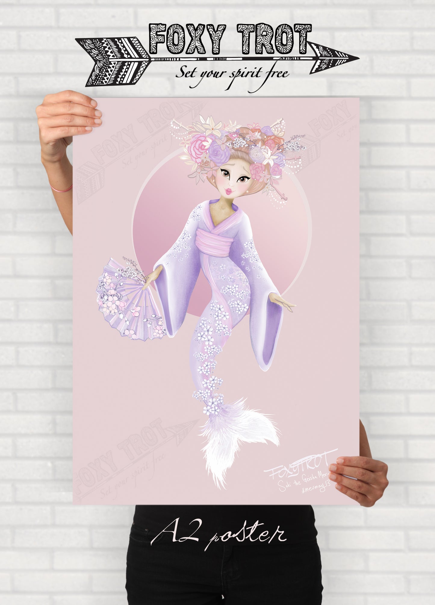 Suki the Geisha Mermaid