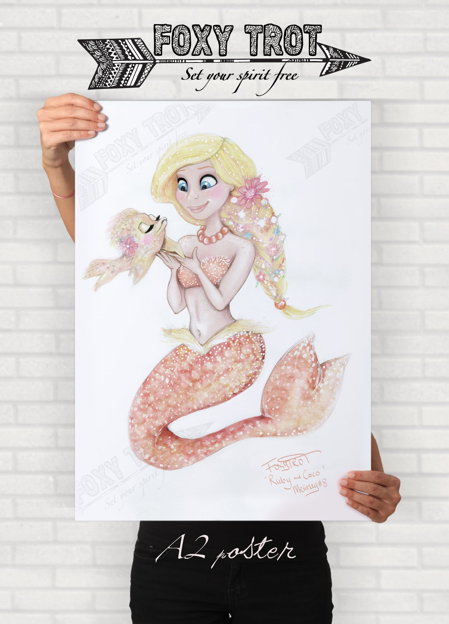 Coco the Fish & Ruby the Mermaid