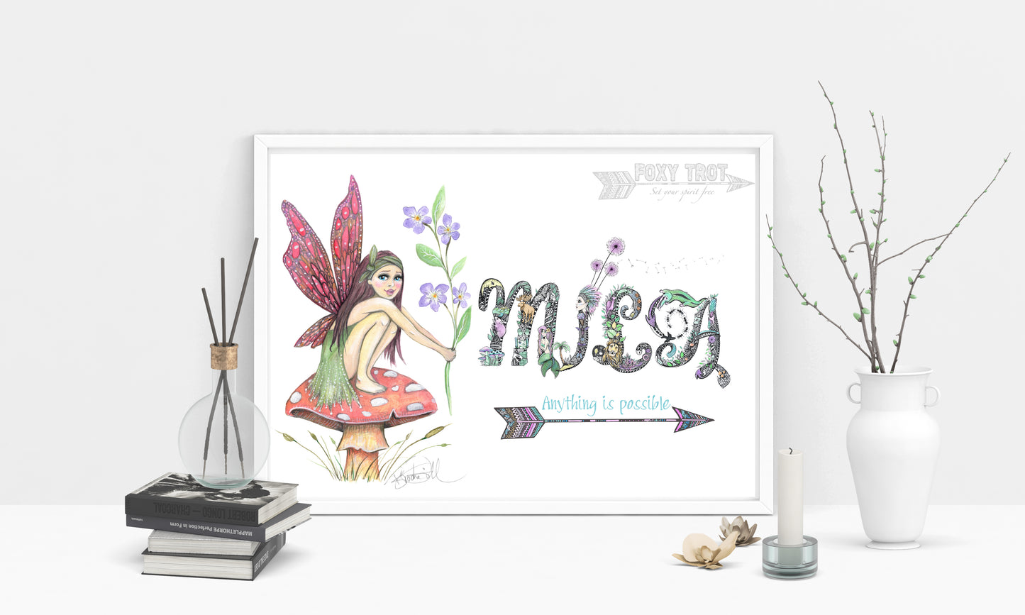 Custom Name Sample - FAIRY / MERMAID