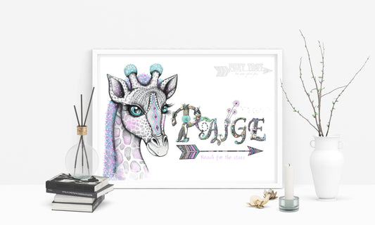 Custom Name Sample - GIRAFFE
