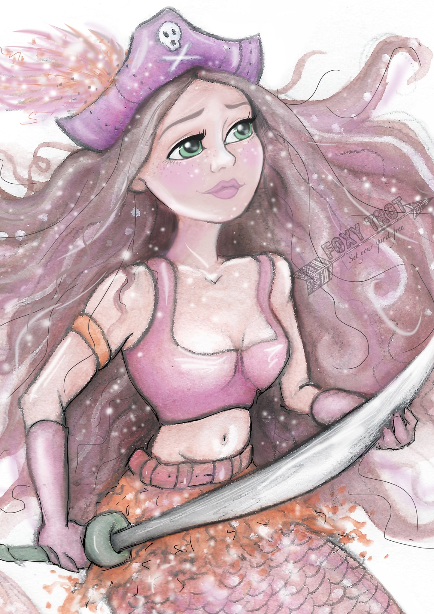 Pirate Phoebe The Mermaid