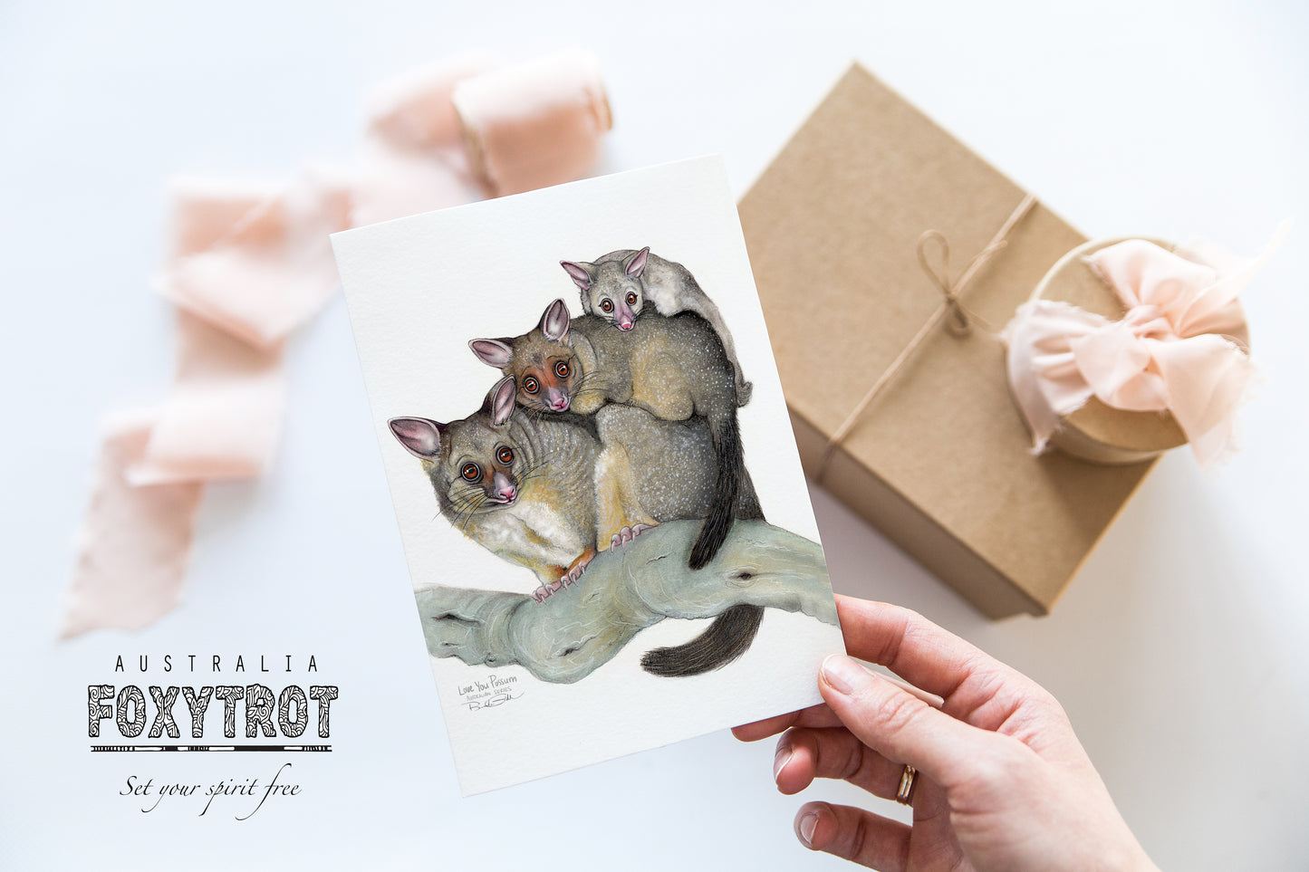 Love You Possum Card