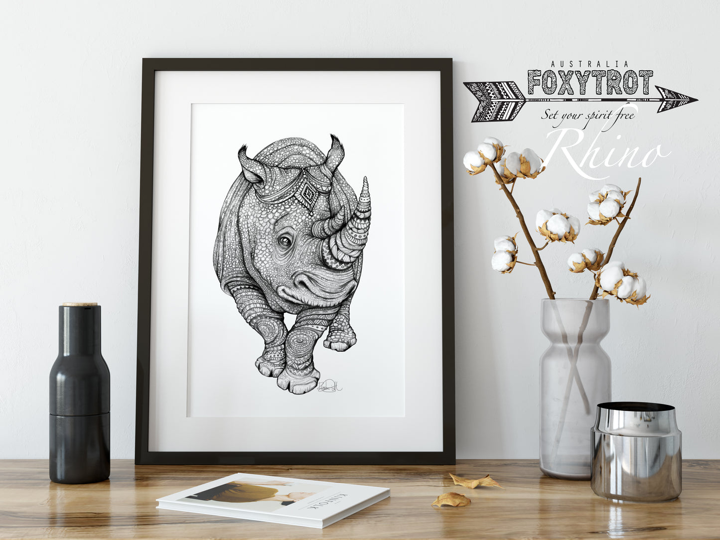 Rhino Monochrome