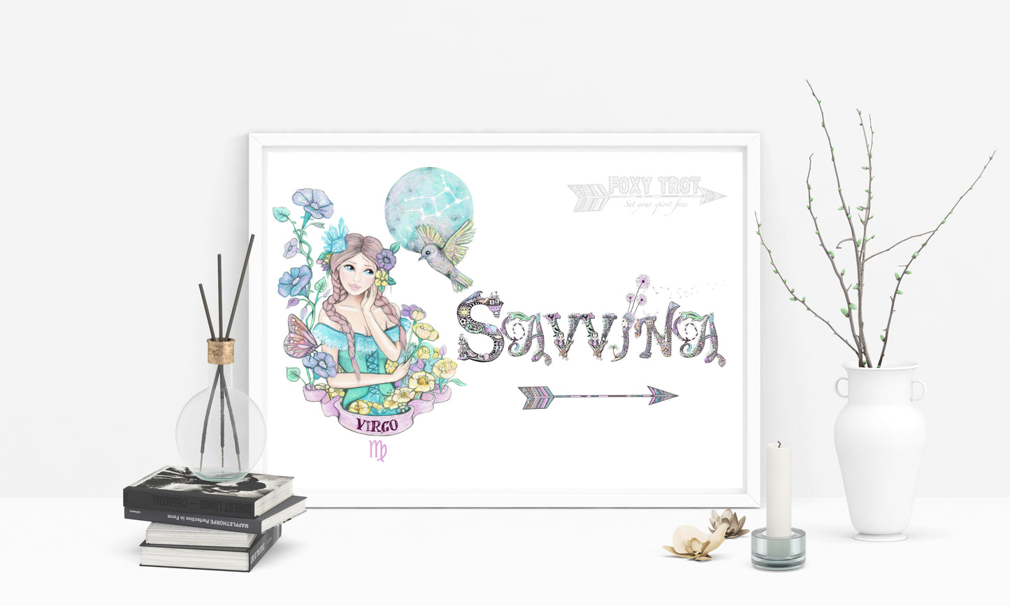Custom Name Sample - ZODIAC