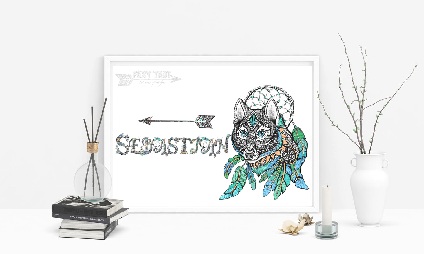 Custom Name Sample - WOLF