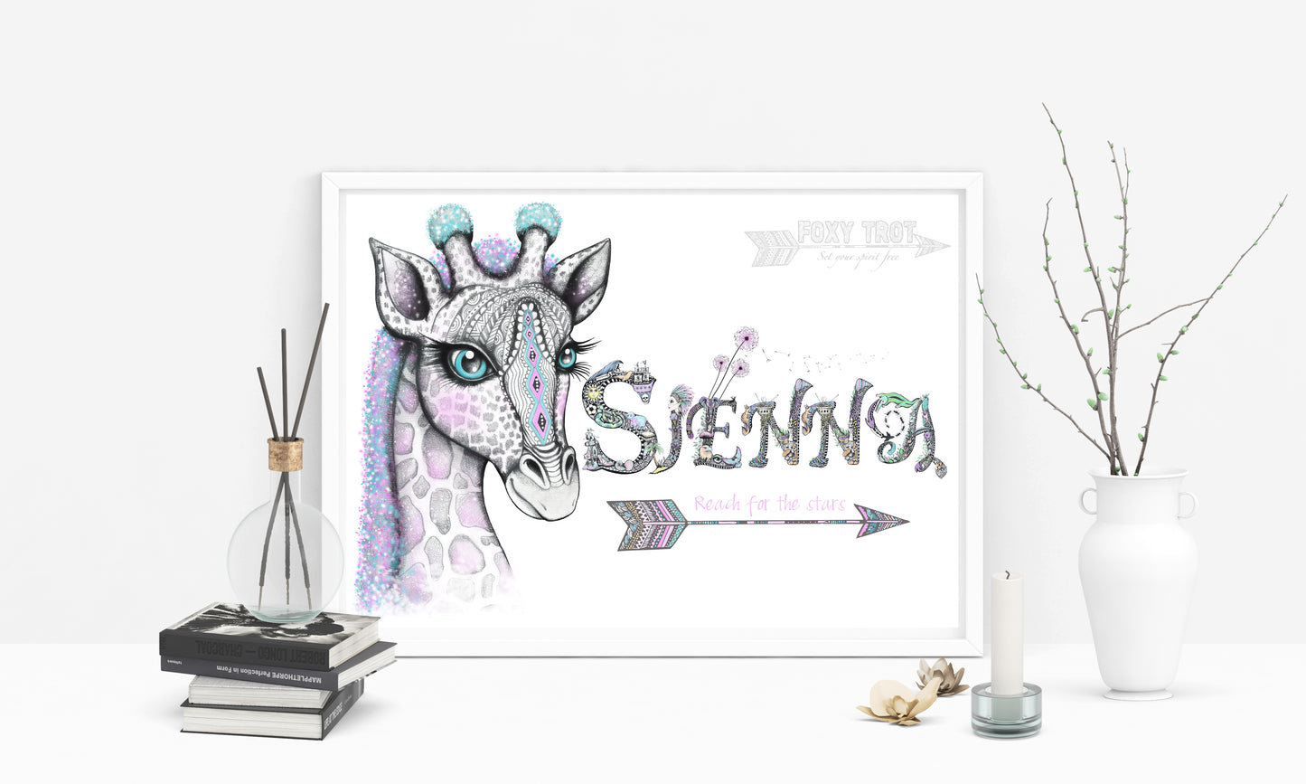 Custom Name Sample - GIRAFFE