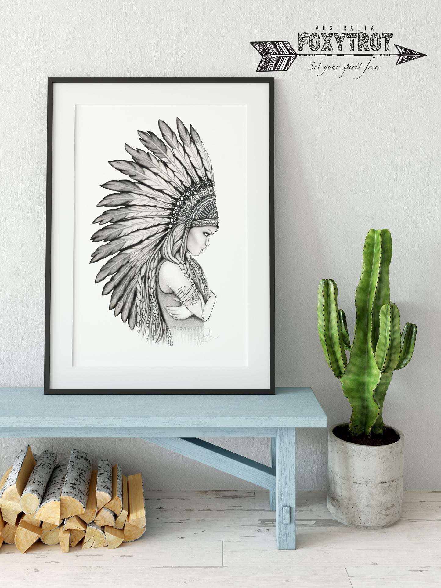 Small But Fierce - Monochrome
