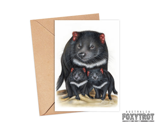 Tasmanian Devils Card