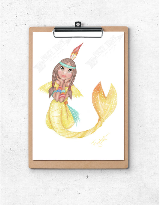 Tiger-Lily the Mermaid