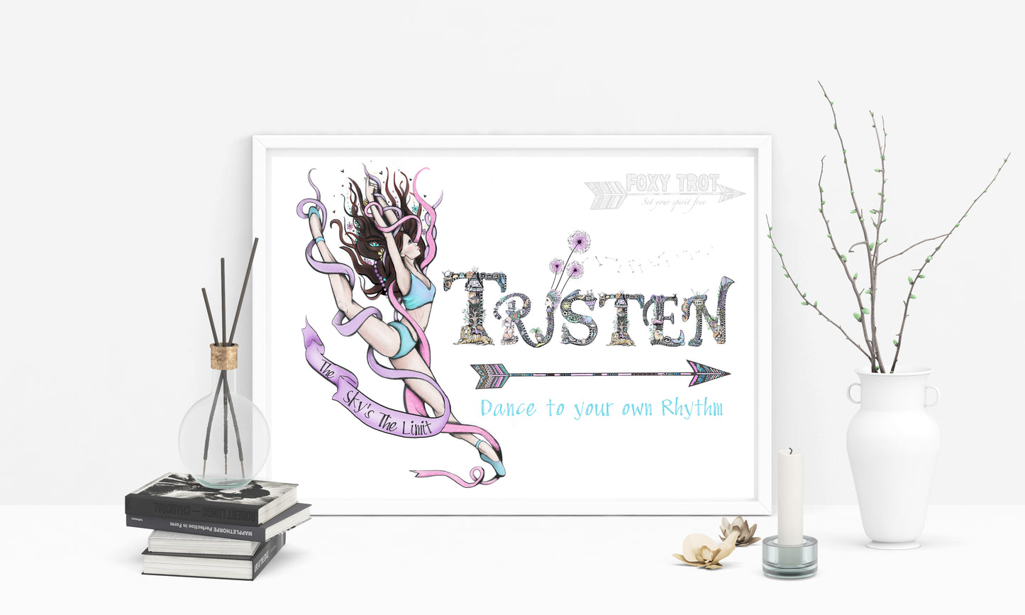 Custom Name Sample - DANCER