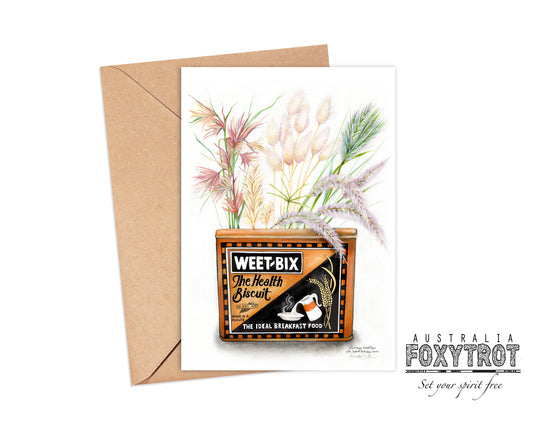 Vintage Weet-Bix Card