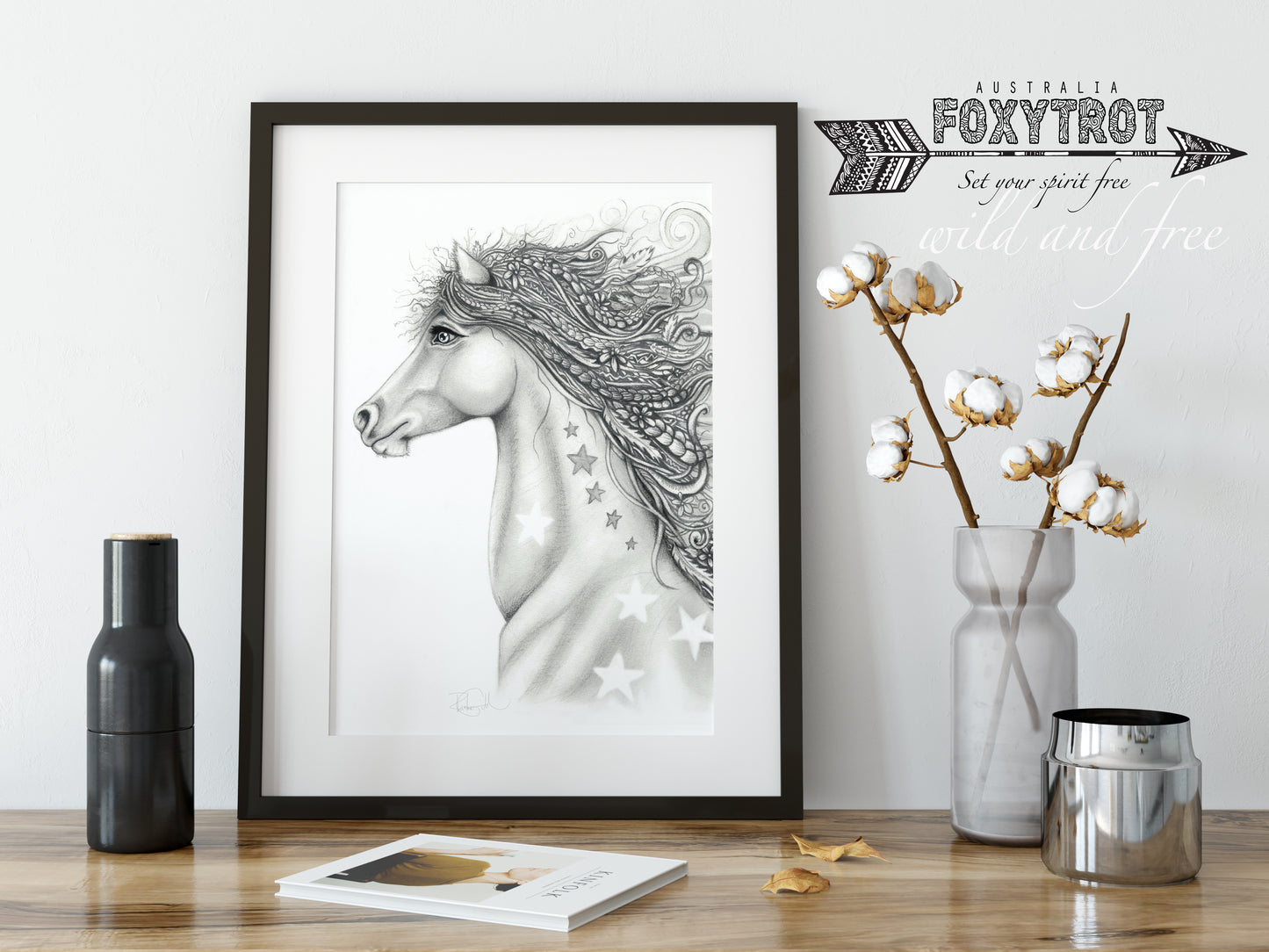 Wild Horse - Monochrome