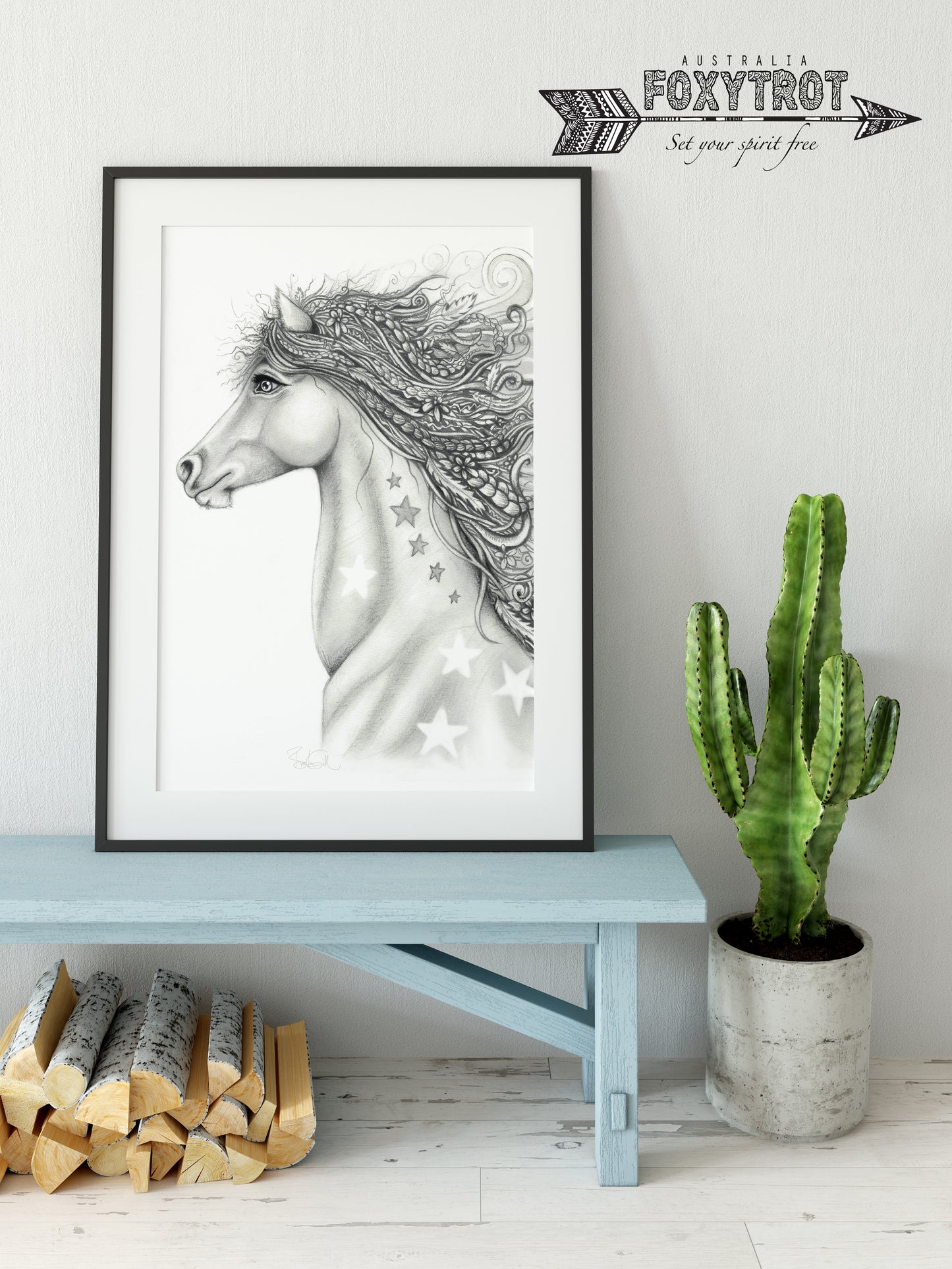 Wild Horse - Monochrome