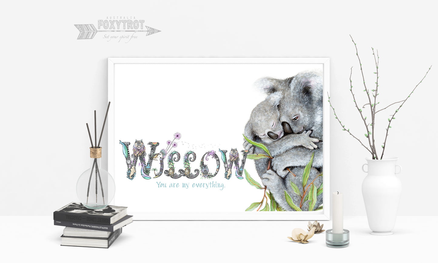 Custom Name Sample - HUGGING KOALAS