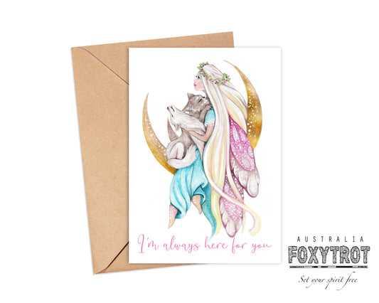 Wolf Cub Fairy Card