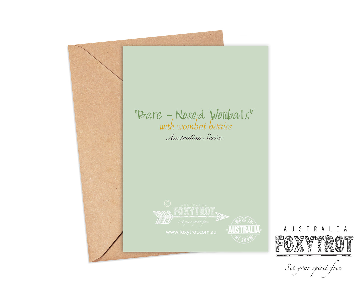 Bare Nosed Wombats Card